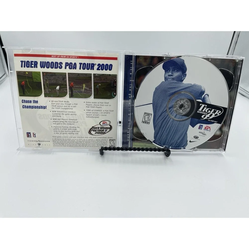 EA Sports Tiger Woods PGA Tour Golf Collection 99 PC‎ CD ROM 1998 1999 Win 95/98